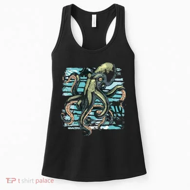 Retro Octopus Women's Tank Top
