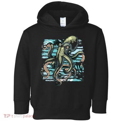 Retro Octopus Toddler Hoodie