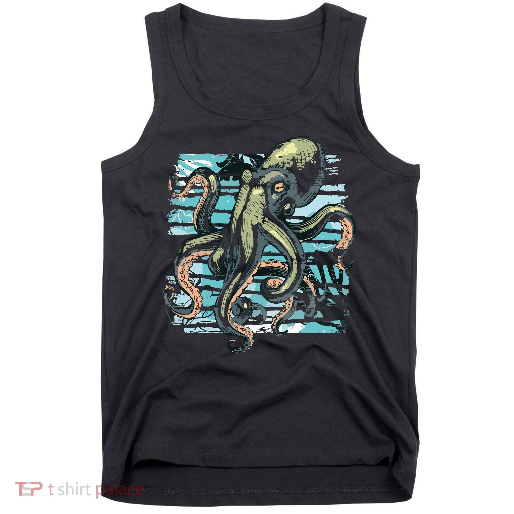Retro Octopus Tank Top