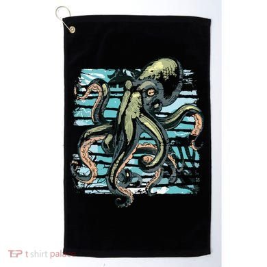 Retro Octopus Golf Towel