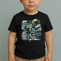 Retro Octopus Toddler T-Shirt thumb 2