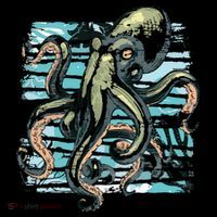 Retro Octopus Women's Long Sleeve Shirt thumb 2