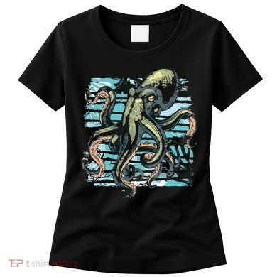 Retro Octopus Women's T-Shirt