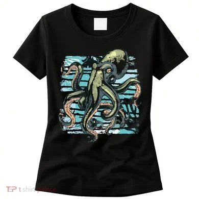 Retro Octopus Women's T-Shirt