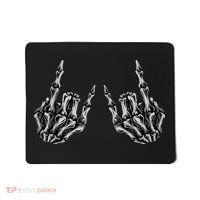 Rock On Rock Star Skeleton Hands Mousepad thumb 0
