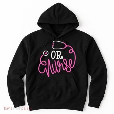 Registered Operating Room Nursing Stethoscope OR Nurse Hoodie