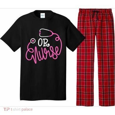 Registered Operating Room Nursing Stethoscope OR Nurse Pajama Set