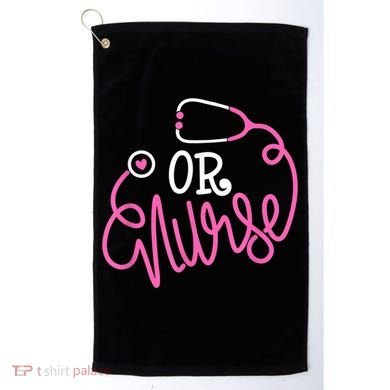 Registered Operating Room Nursing Stethoscope OR Nurse Golf Towel