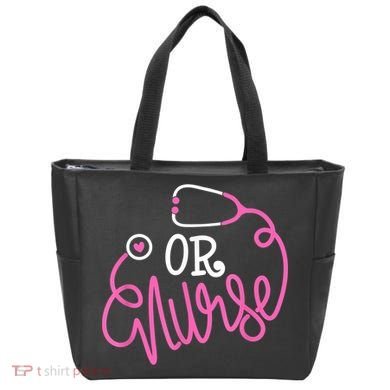 Registered Operating Room Nursing Stethoscope OR Nurse Tote Bag