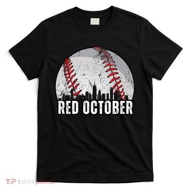 Red October Retro Vintage T-Shirt