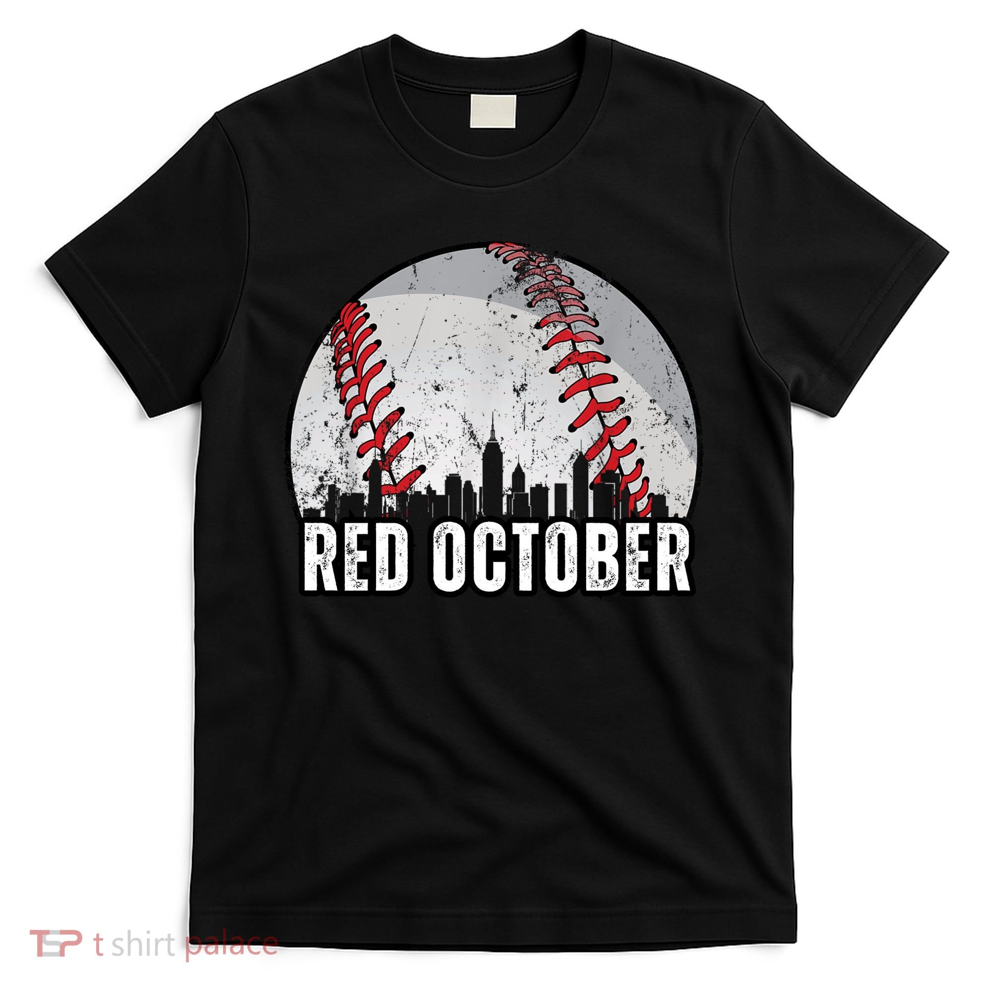 Red October Retro Vintage T-Shirt