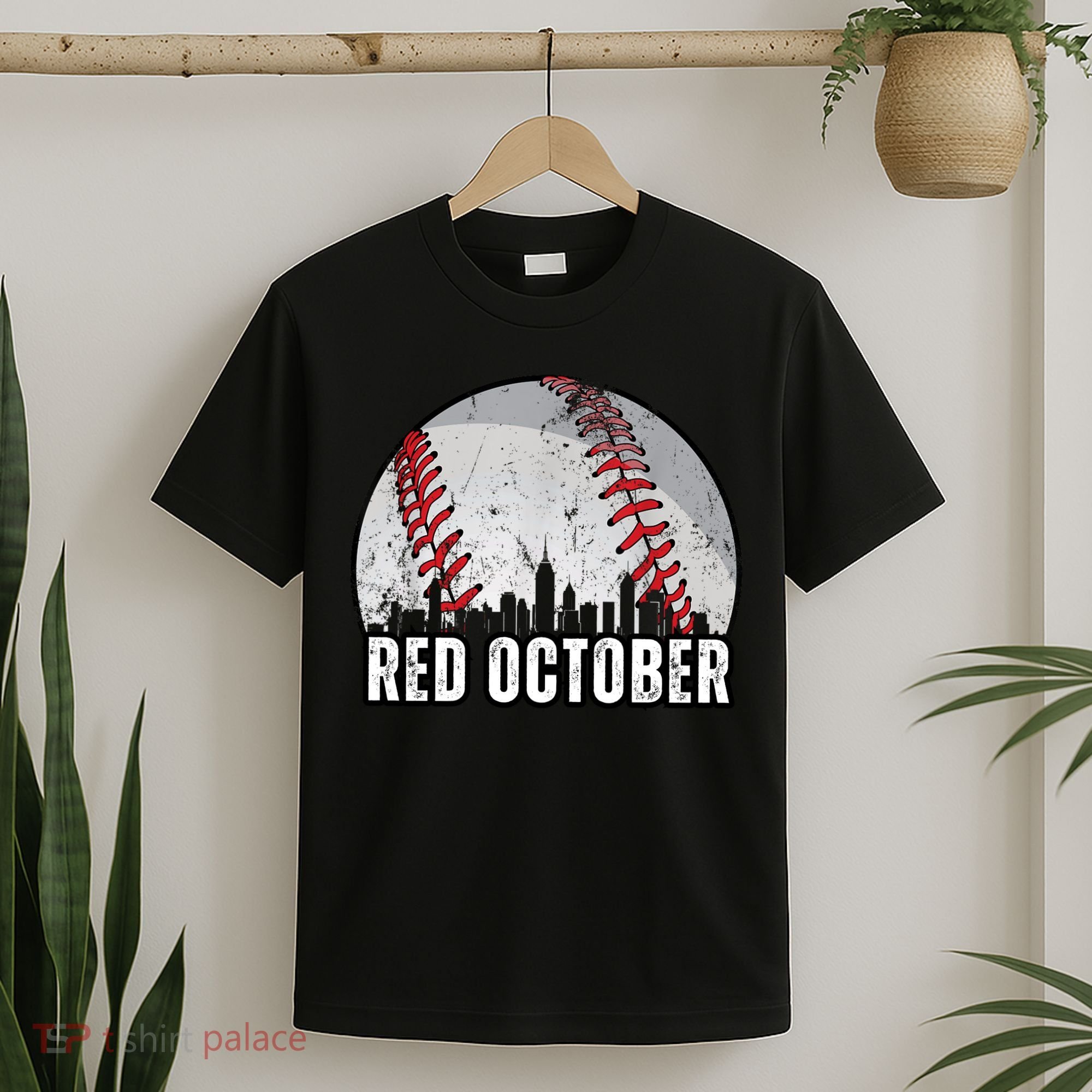 Red October Retro Vintage T-Shirt