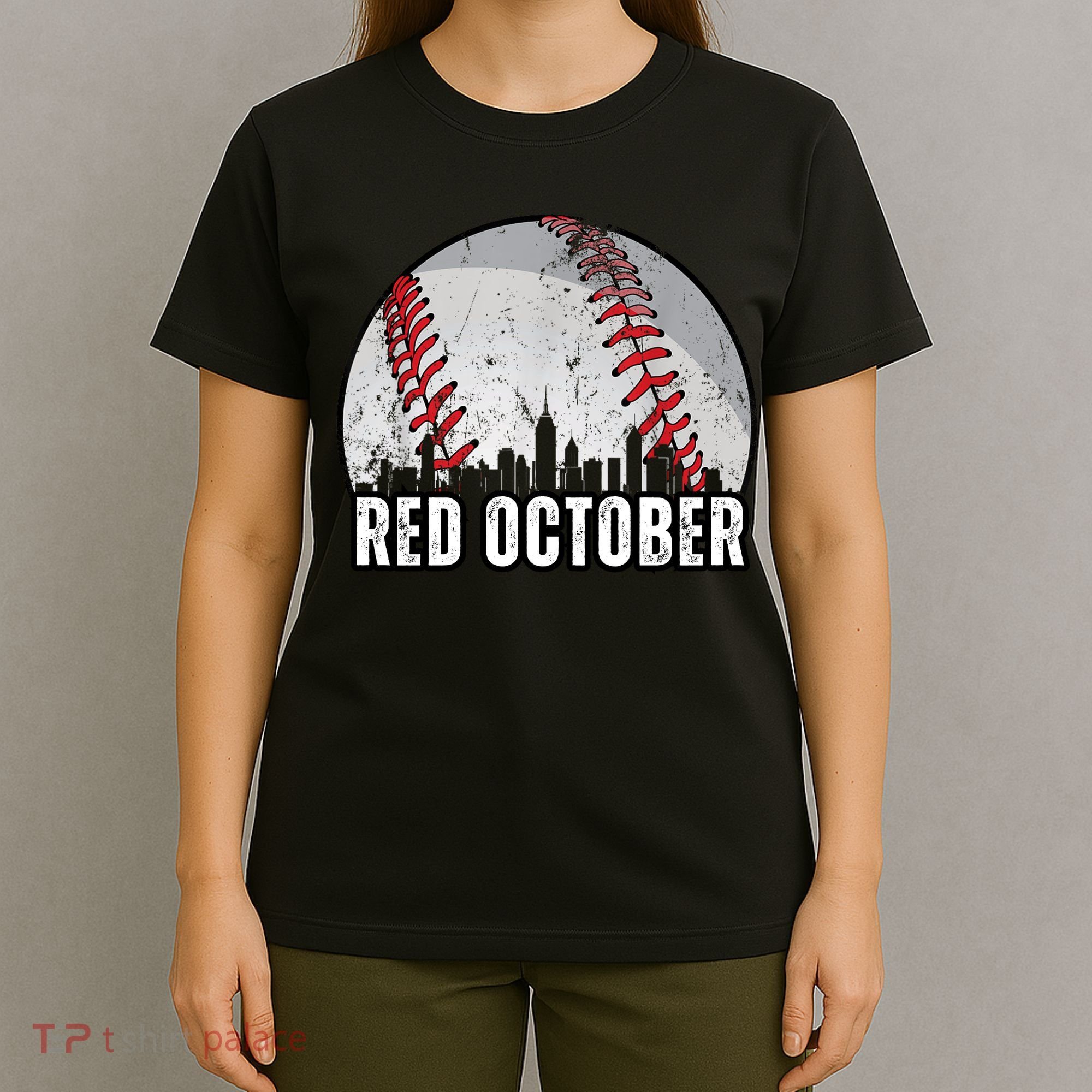 Red October Retro Vintage T-Shirt