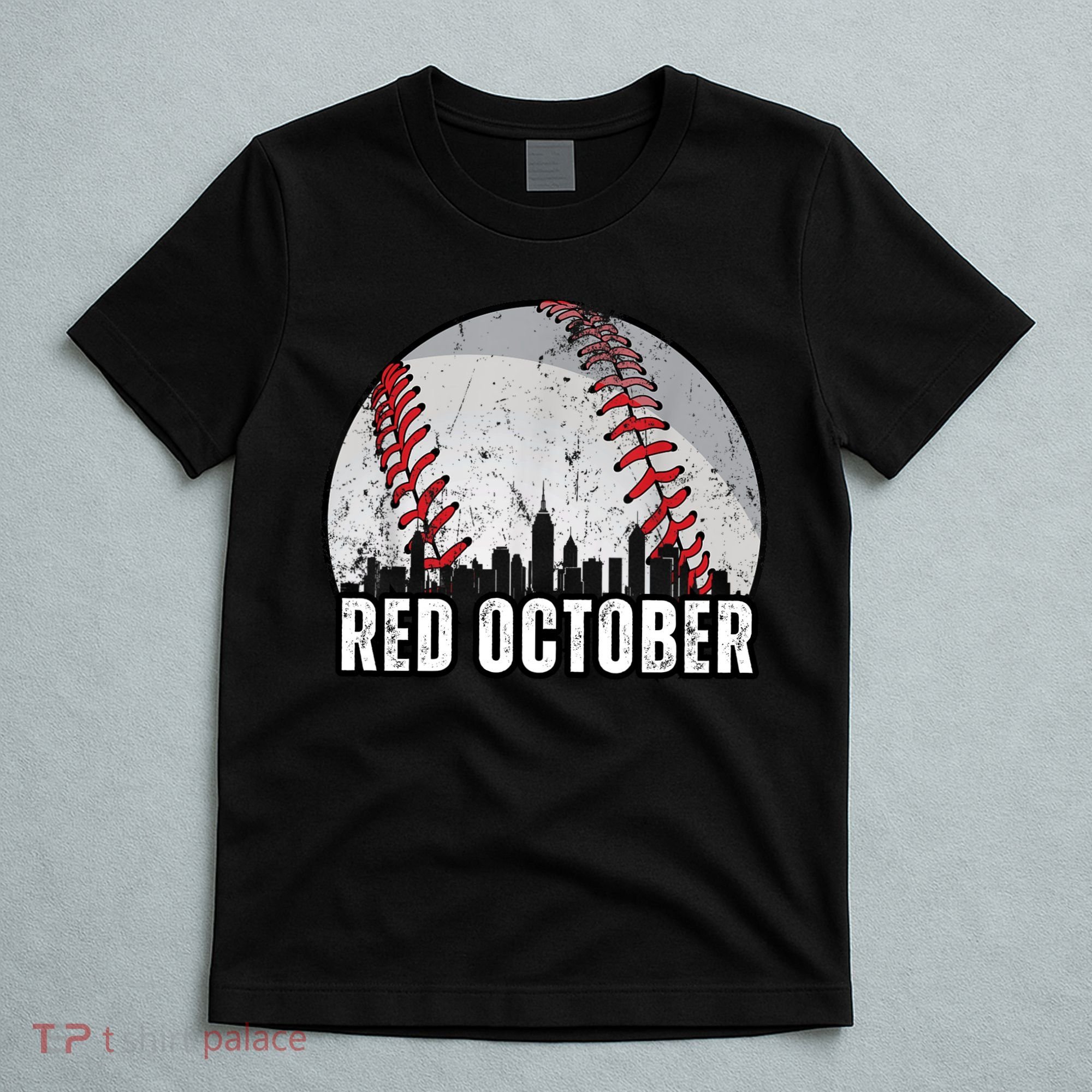 Red October Retro Vintage T-Shirt