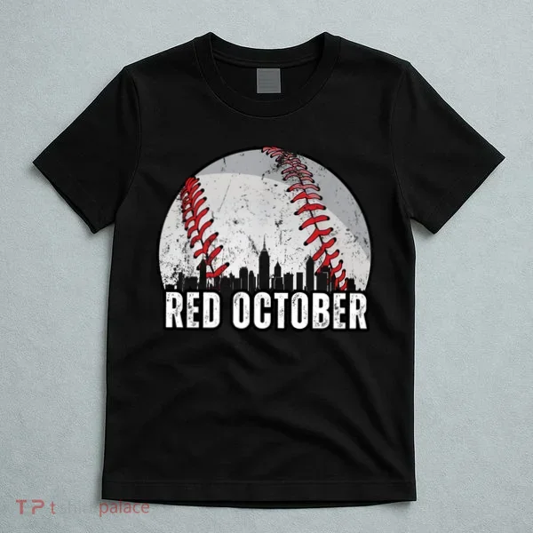Red October Retro Vintage T-Shirt