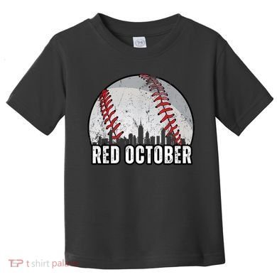 Red October Retro Vintage Toddler T-Shirt