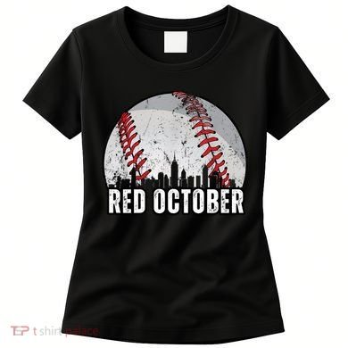 Red October Retro Vintage Women's T-Shirt