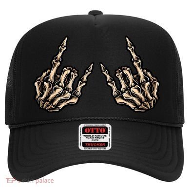 Rock On Rock Star Skeleton Hands Rock And Roll Music Vibes Meaningful Gift Hat