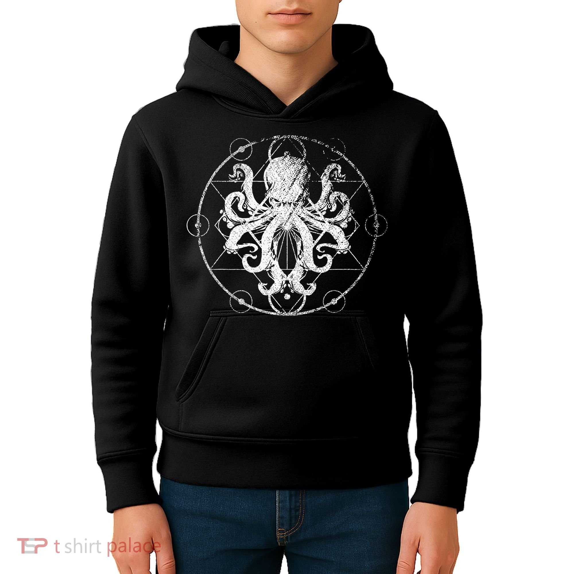 Retro Octopus Kids Hoodie