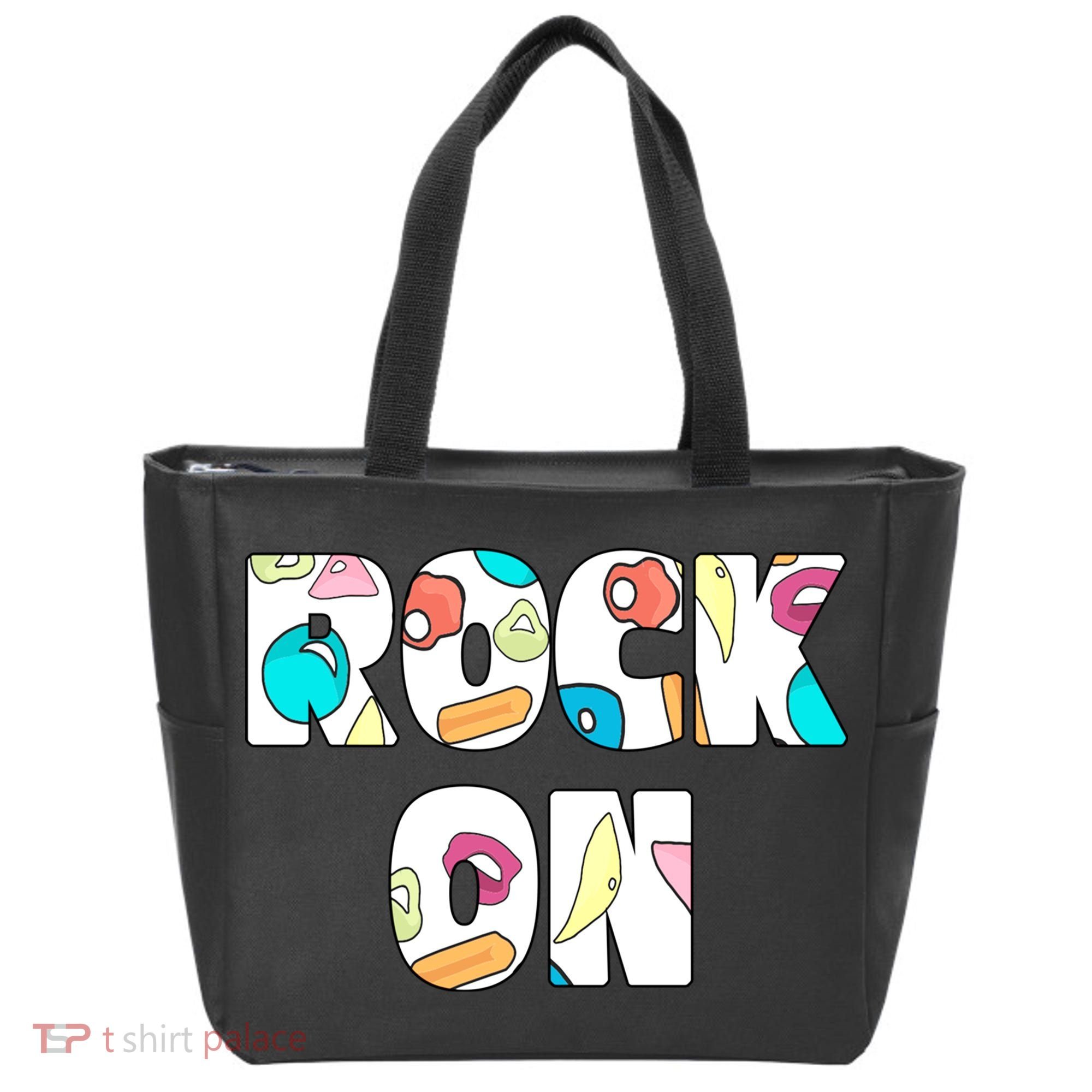 Rock On Rock Climbing Tote Bag