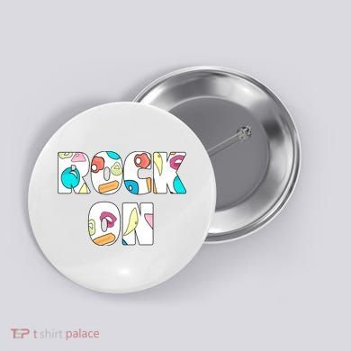 Rock On Rock Climbing Button