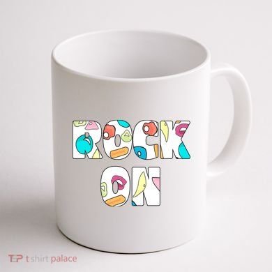 Rock On Rock Climbing Coffee Mug back