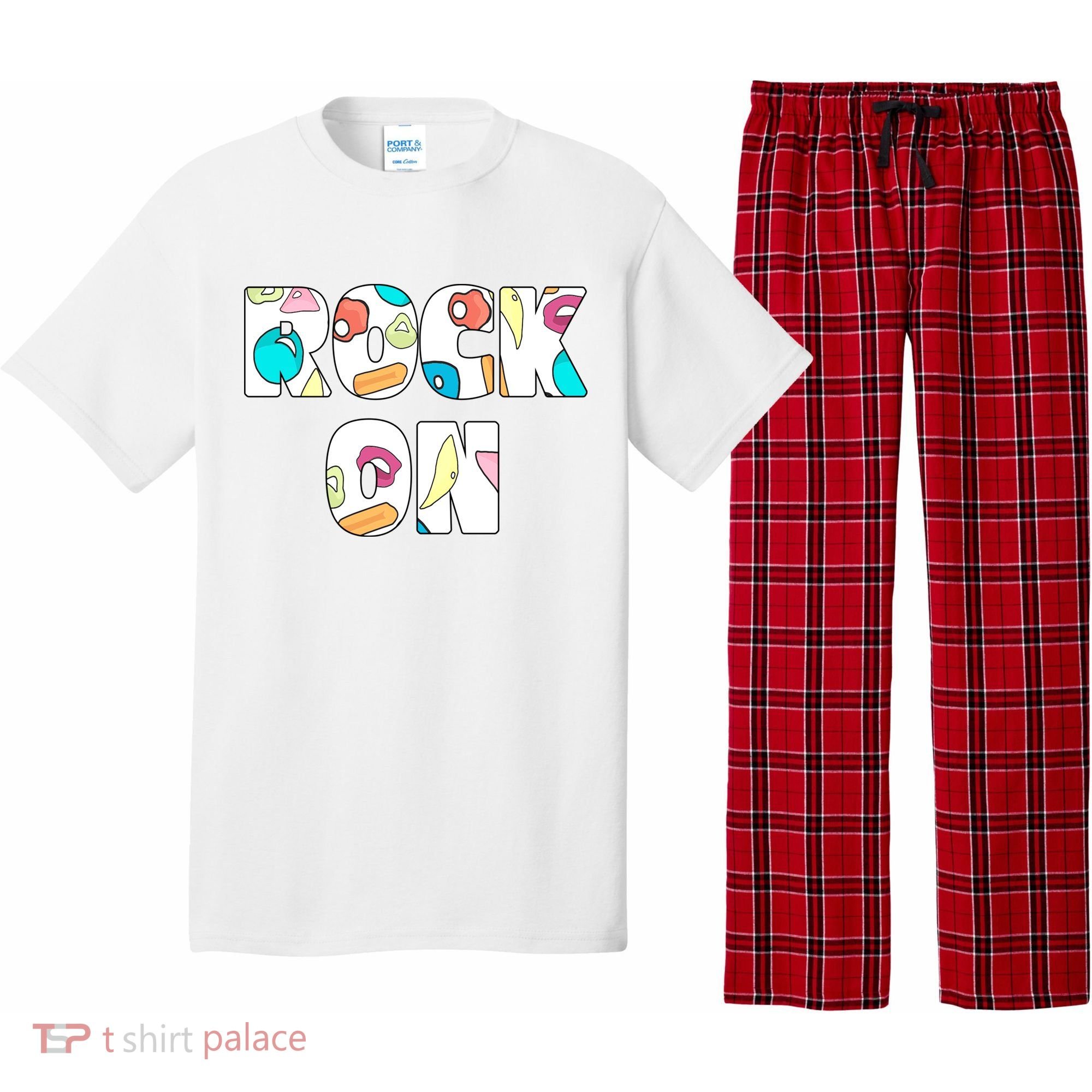 Rock On Rock Climbing Pajama Set