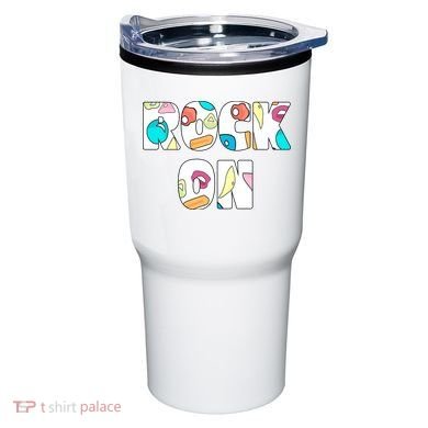 Rock On Rock Climbing Tumbler
