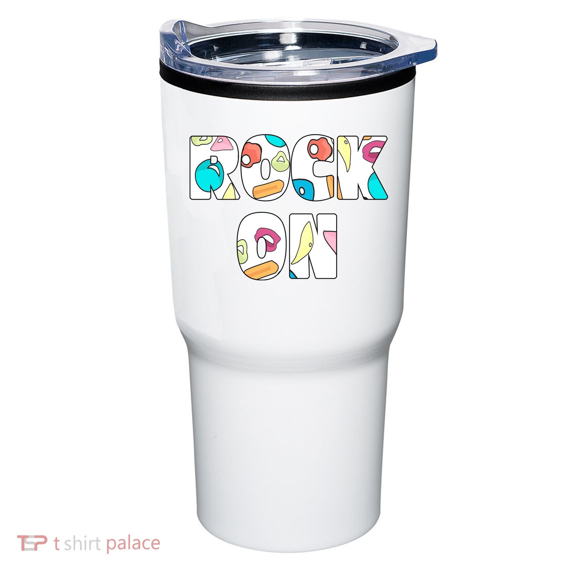 Rock On Rock Climbing Tumbler