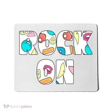 Rock On Rock Climbing Mousepad