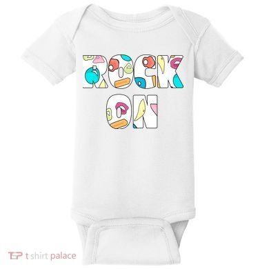 Rock On Rock Climbing Baby Bodysuit