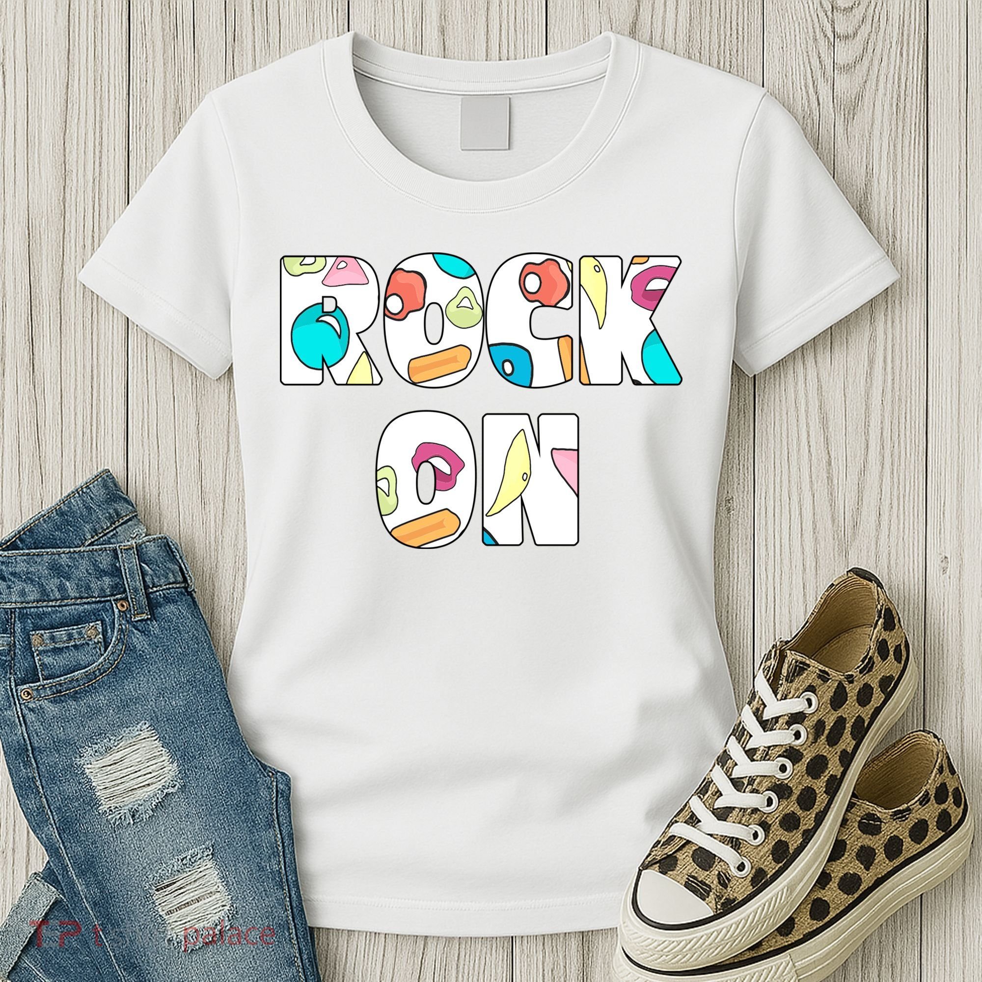 Rock On Rock Climbing Women's T-Shirt