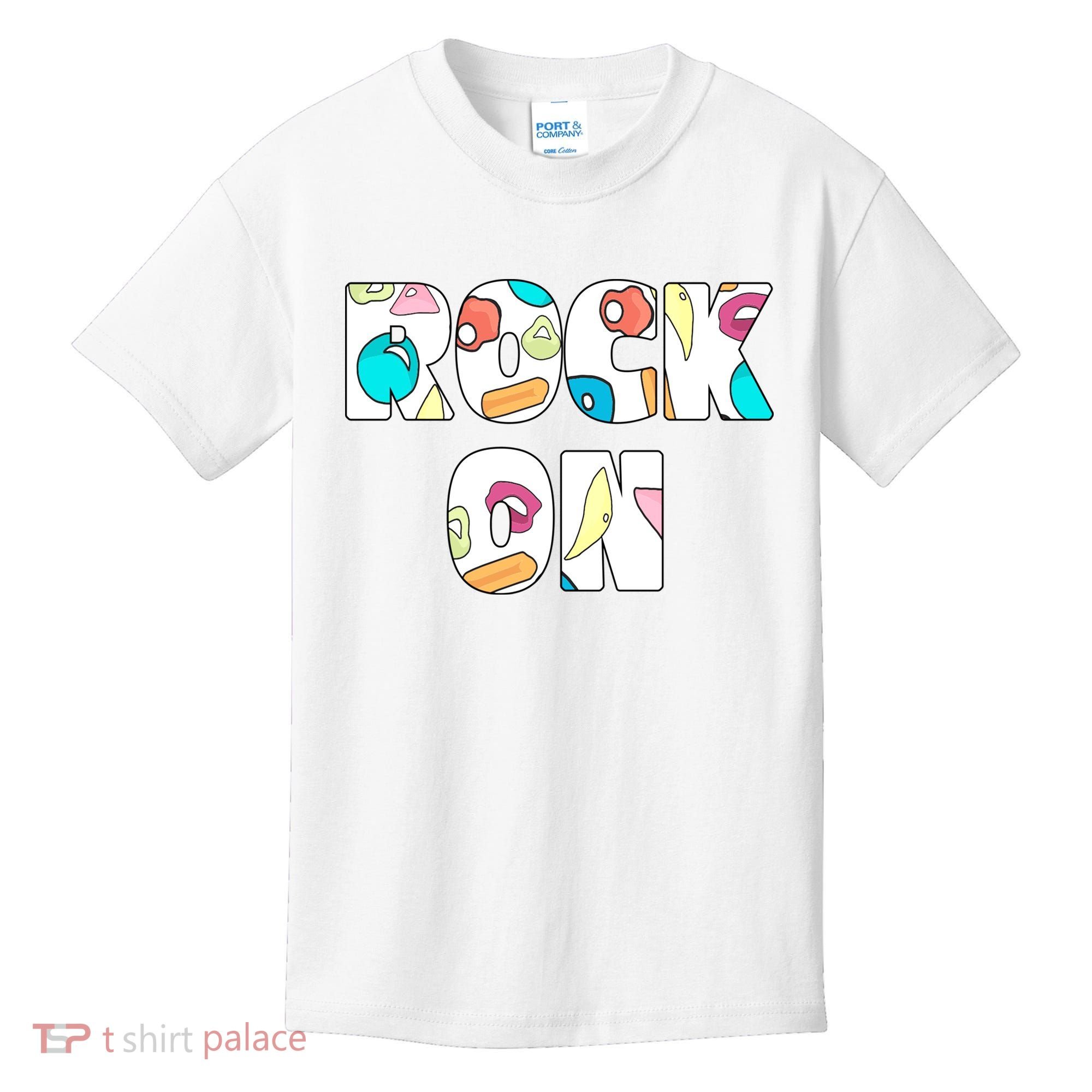 Rock On Rock Climbing Kids T-Shirt