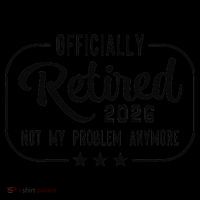 Retro Officially Retired 2026 Not My Problem Anymore Coffee Mug thumb 5