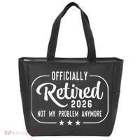Retro Officially Retired 2026 Not My Problem Anymore Tote Bag thumb 0