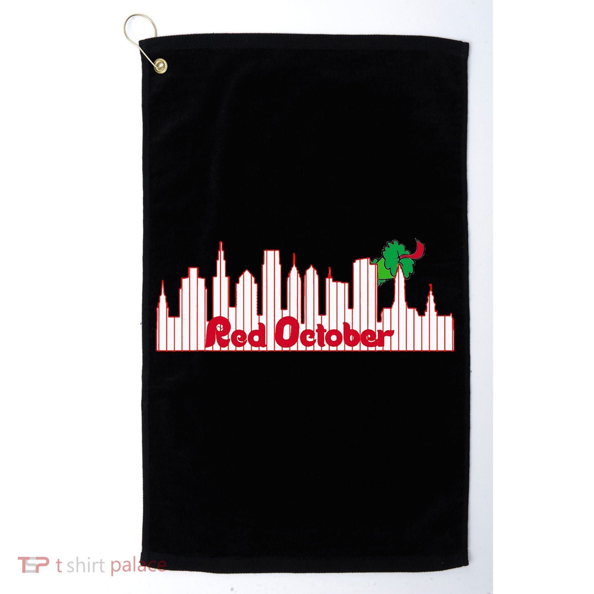 Red October Golf Towel