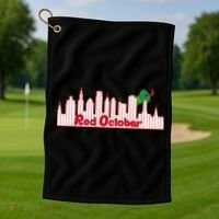 Red October Golf Towel thumb 1