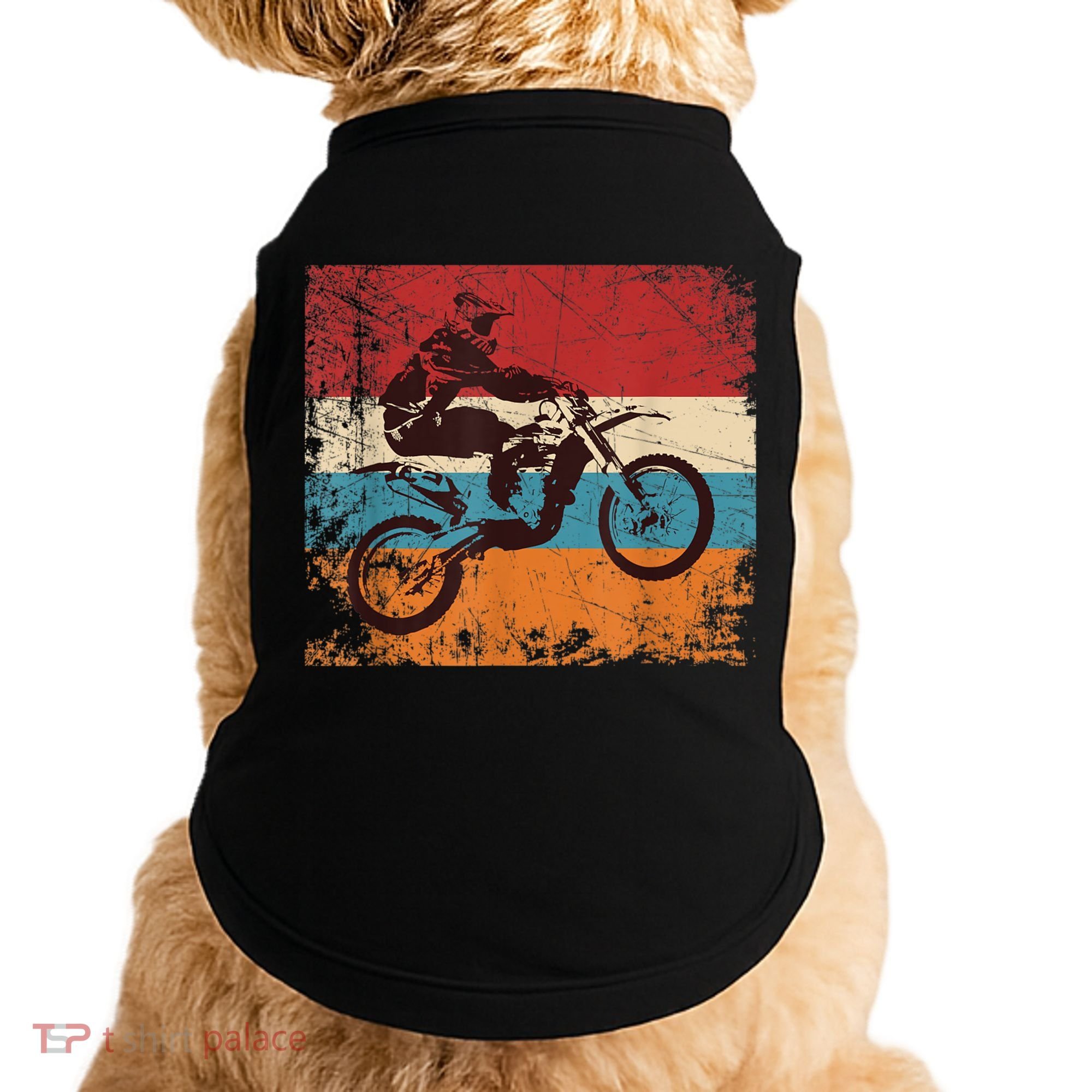 Retro Off Road Motorcycle Motocross Enduro Doggie Tank