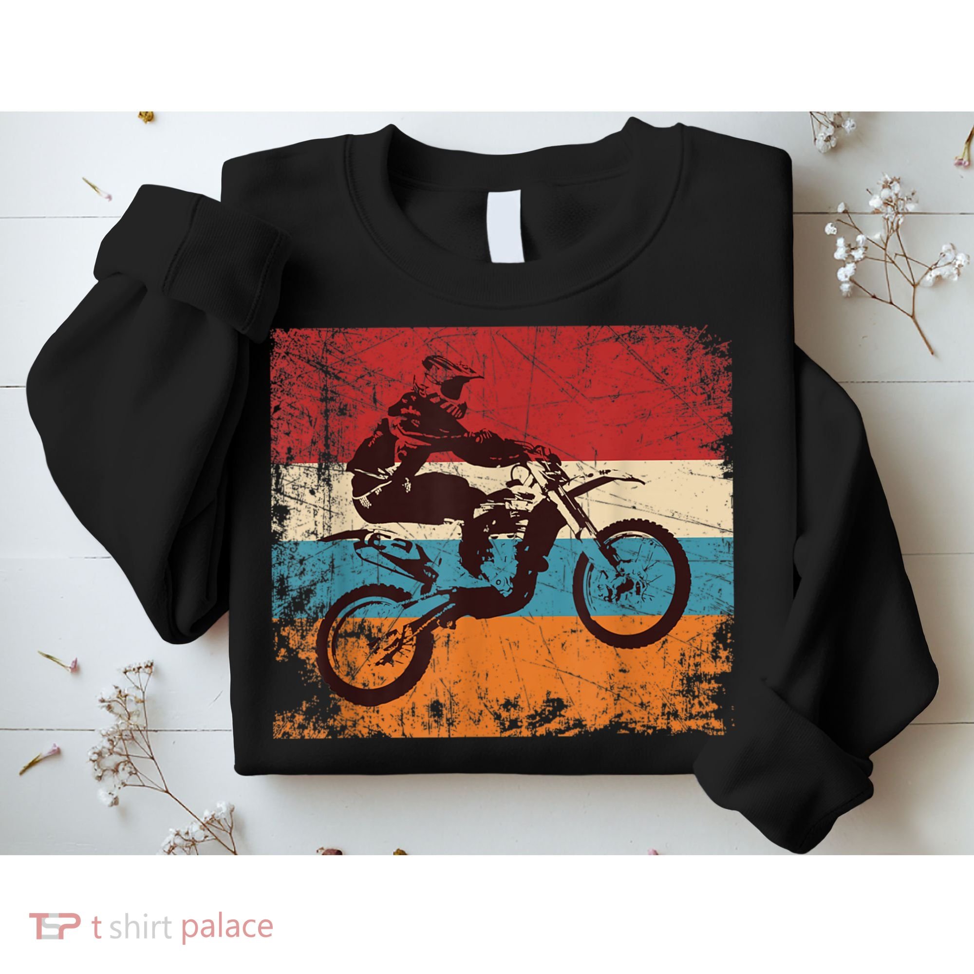 Retro Off Road Motorcycle Motocross Enduro Sweatshirt