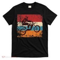 Retro Off Road Motorcycle Motocross Enduro T-Shirt thumb 0