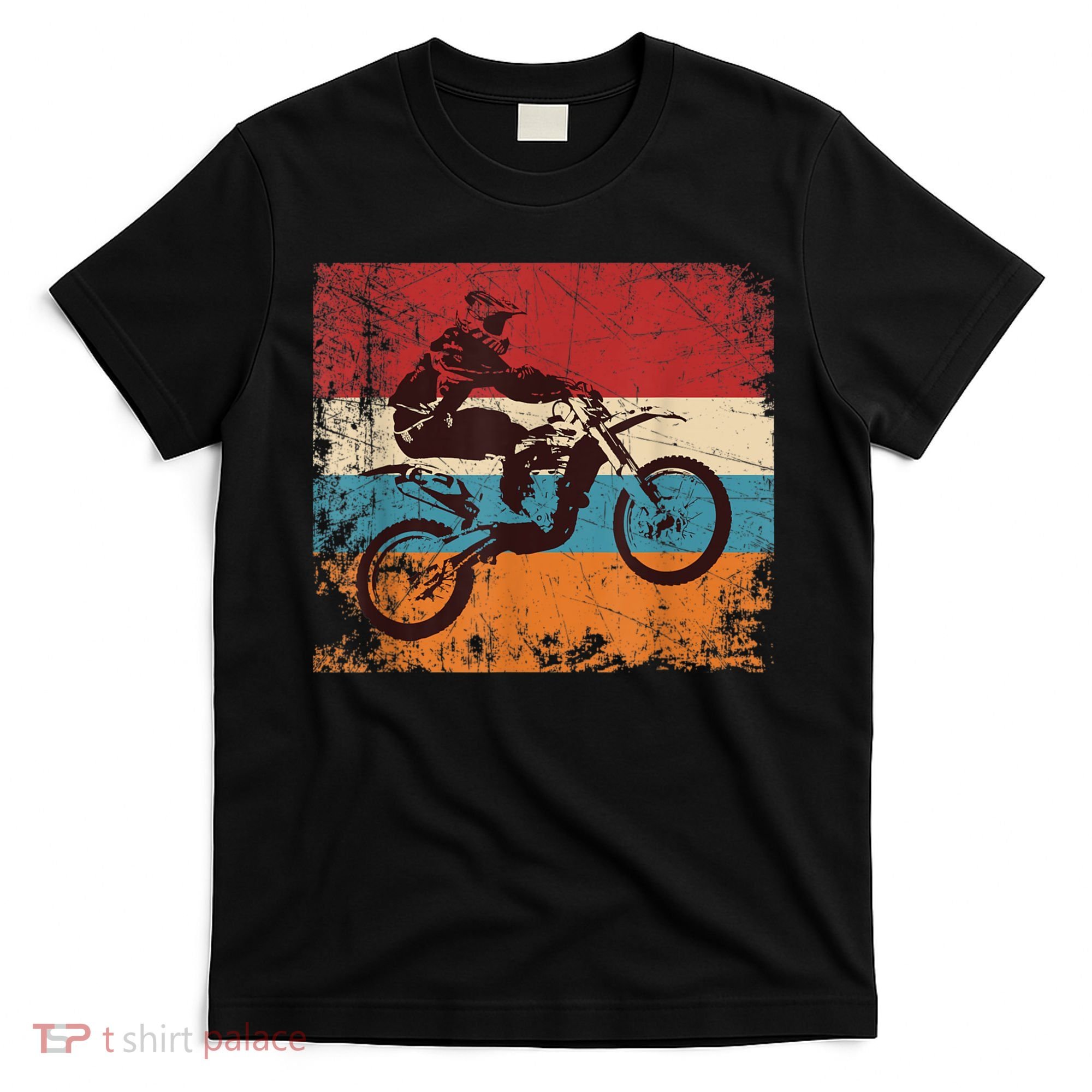 Retro Off Road Motorcycle Motocross Enduro T-Shirt