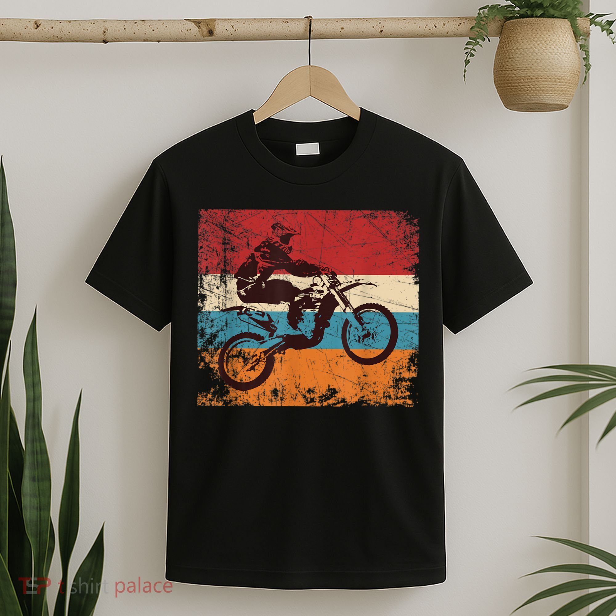 Retro Off Road Motorcycle Motocross Enduro T-Shirt