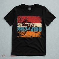 Retro Off Road Motorcycle Motocross Enduro T-Shirt thumb 5