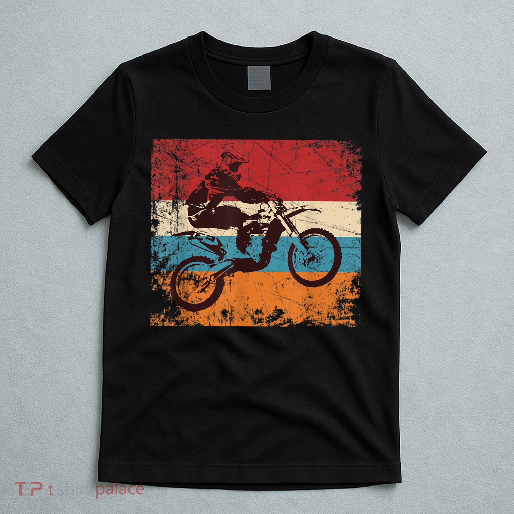 Retro Off Road Motorcycle Motocross Enduro T-Shirt