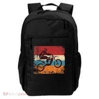 Retro Off Road Motorcycle Motocross Enduro Backpack thumb 0