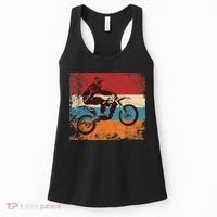 Retro Off Road Motorcycle Motocross Enduro Women's Tank Top thumb 0
