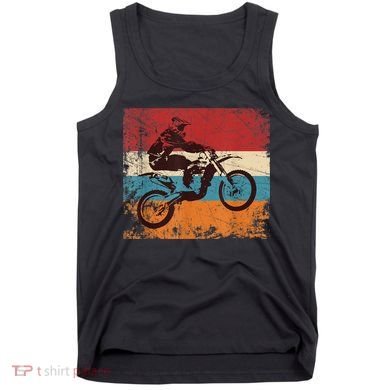 Retro Off Road Motorcycle Motocross Enduro Tank Top