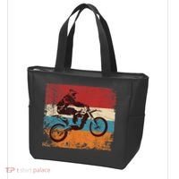 Retro Off Road Motorcycle Motocross Enduro Tote Bag thumb 3
