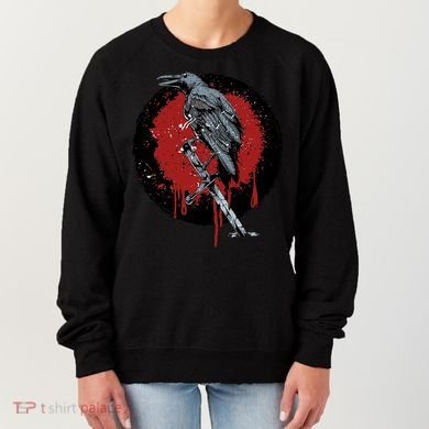 Raven On Sword Women's Sweatshirt