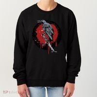 Raven On Sword Women's Sweatshirt thumb 0